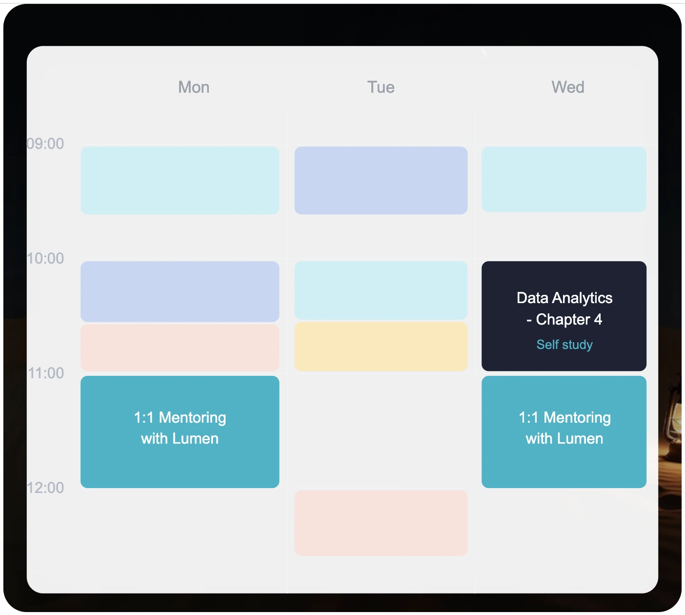 Shape your studies around your life - Lumen flexible schedule